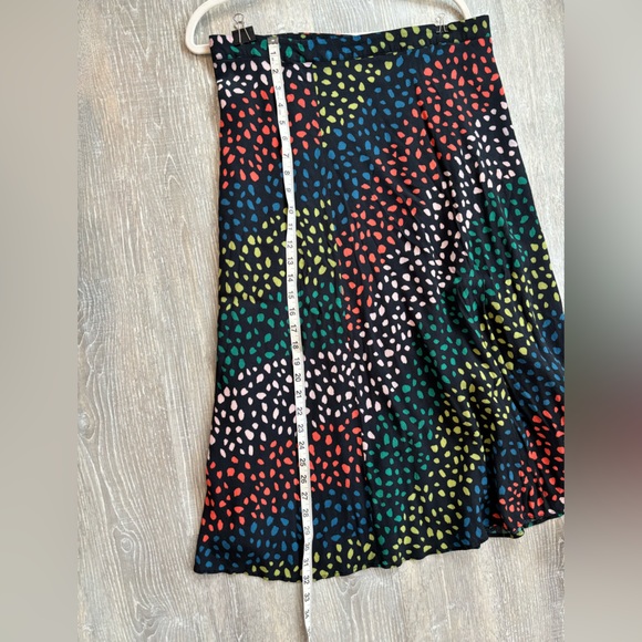 Rainbow spots maxi skirt from ModCloth ladies us10 - Picture 4 of 5